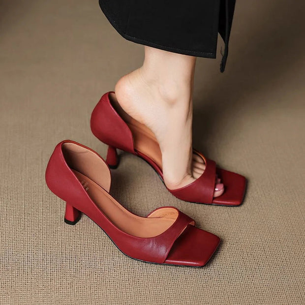 Valenti Leather - Heels CAAYWORLD WOMEN
