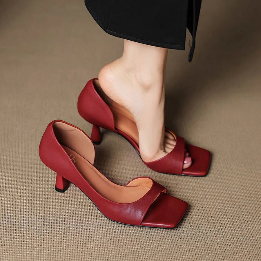 Valenti Leather - Heels CAAYWORLD WOMEN