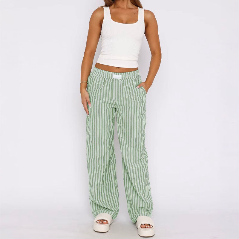 Riviera Striped - Trousers