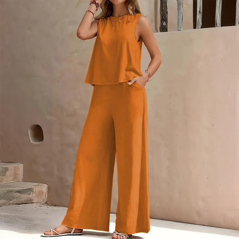 Coordinated Top & Bottom - Two-Piece Set