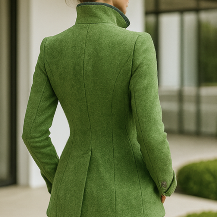 Valerie - Elegant High-Neck Cardigan CASA LARO WOMEN