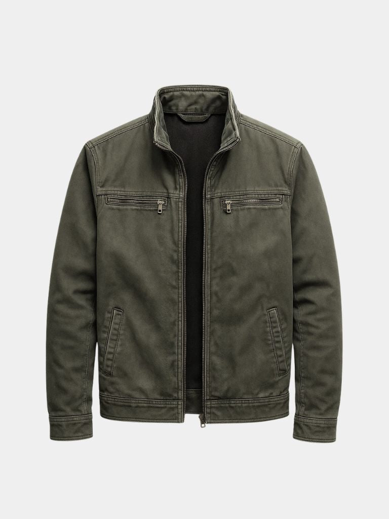 Valmont Vintage Olive Field Jacket - Casa  Laro CASA LARO