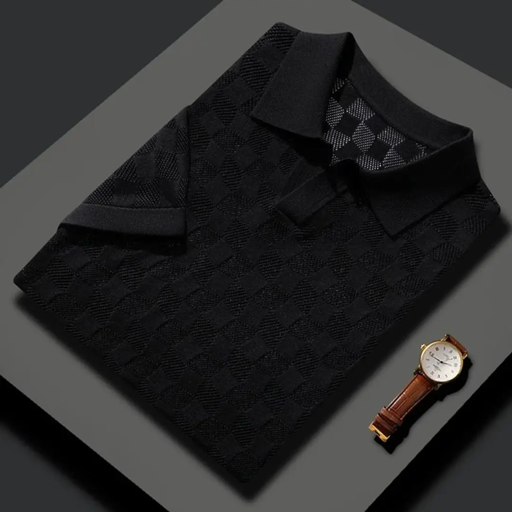 Vance Silk Polo - Polo Shirt CASA LARO