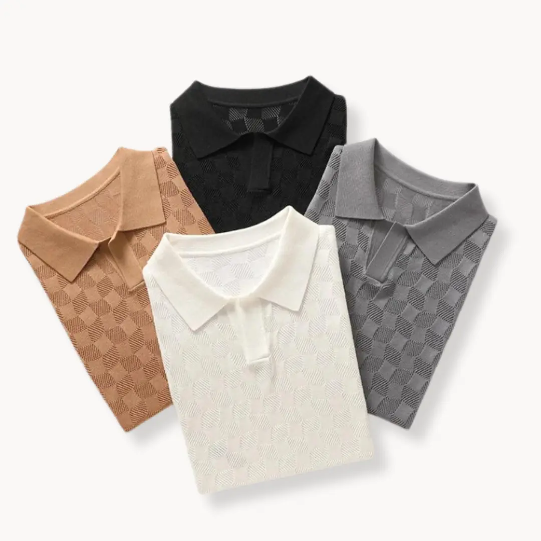 Vance Silk Polo - Polo Shirt CASA LARO