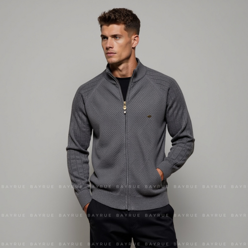 Vance Zip-Up Knit - Sweater CAAYWORLD MEN