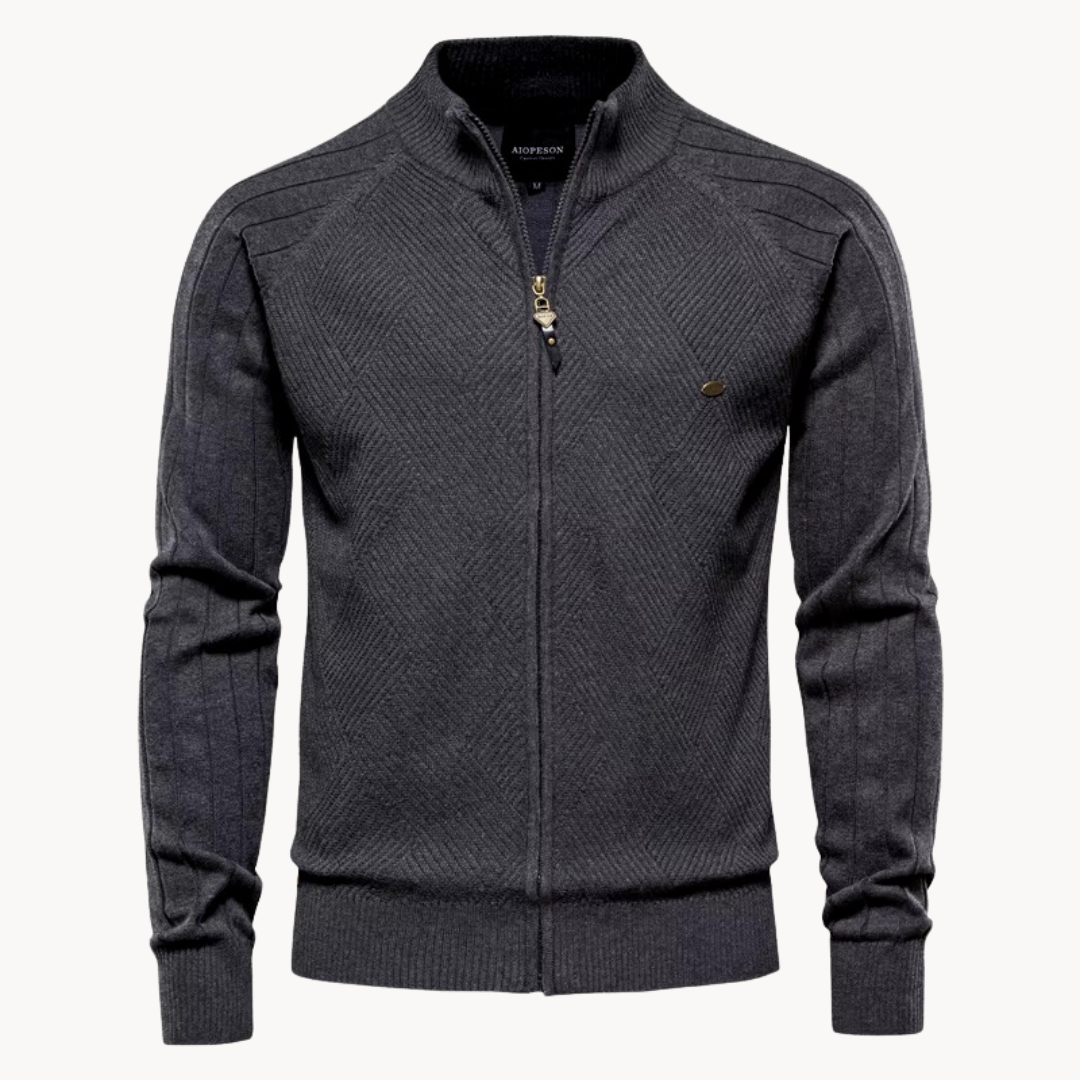 Vance Zip-Up Knit - Sweater CASA LARO MEN