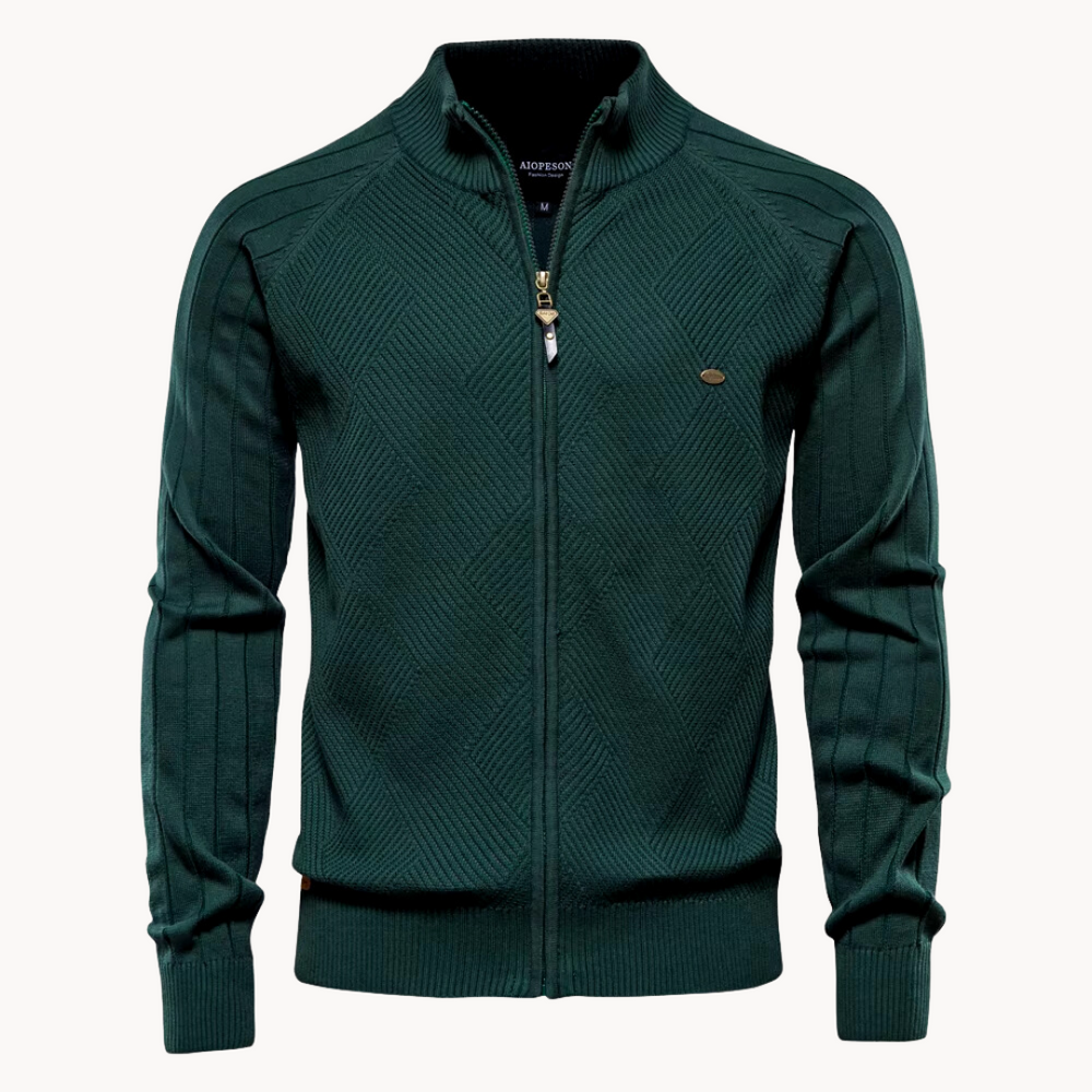 Vance Zip-Up Knit - Sweater CASA LARO MEN
