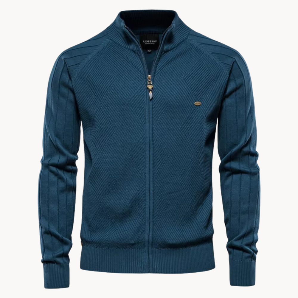 Vance Zip-Up Knit - Sweater CASA LARO MEN