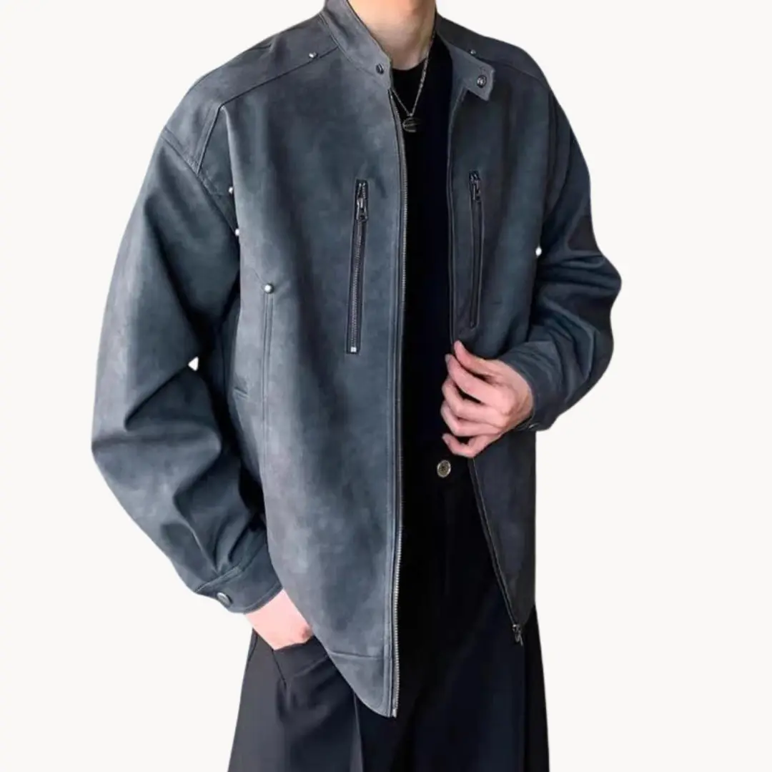 Vantage Leather Biker - Jacket CASA LARO