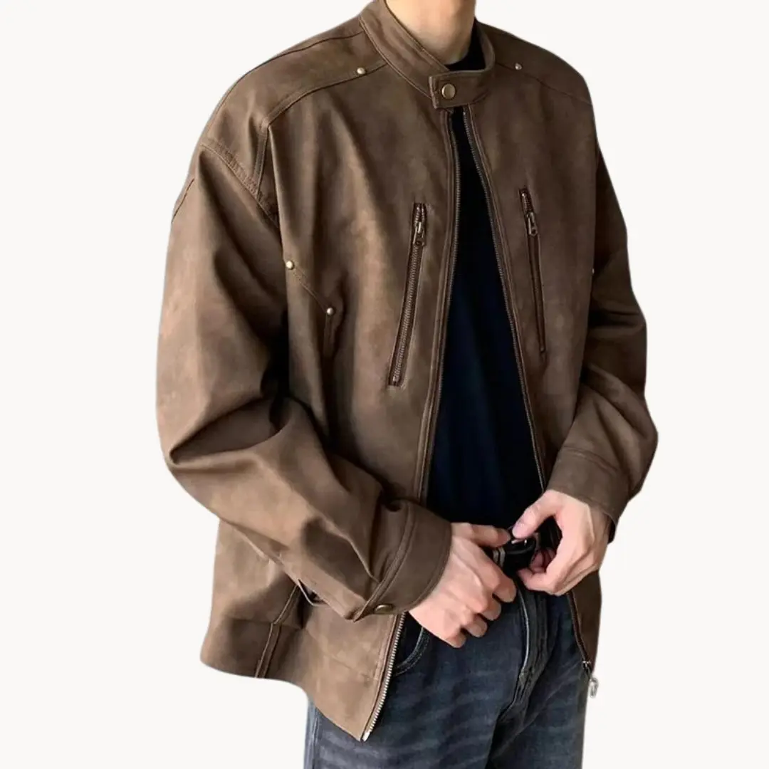 Vantage Leather Biker - Jacket CASA LARO