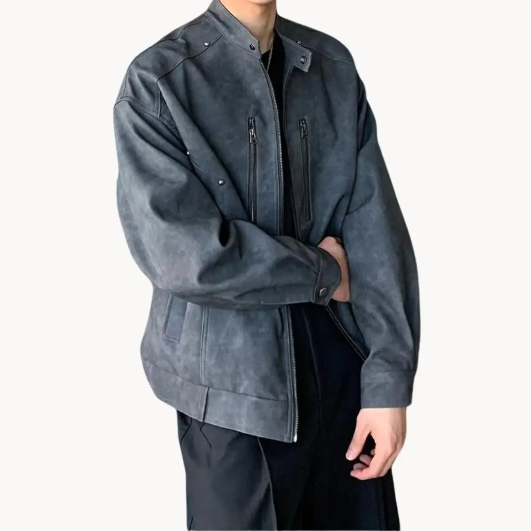 Vantage Leather Biker - Jacket CASA LARO