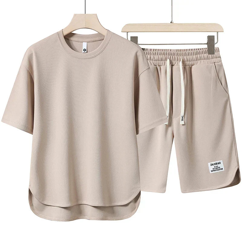 Varsity Striped Knit - Two-Piece Set CASA LARO MEN