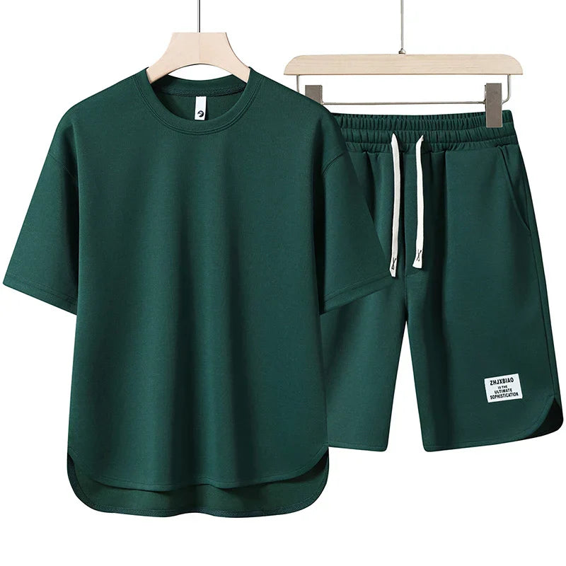 Varsity Striped Knit - Two-Piece Set CASA LARO MEN