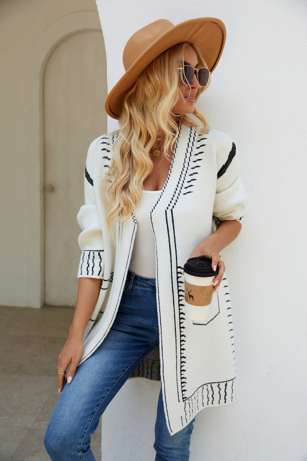 Veloura Knit Open-Front - Cardigan CASA LARO