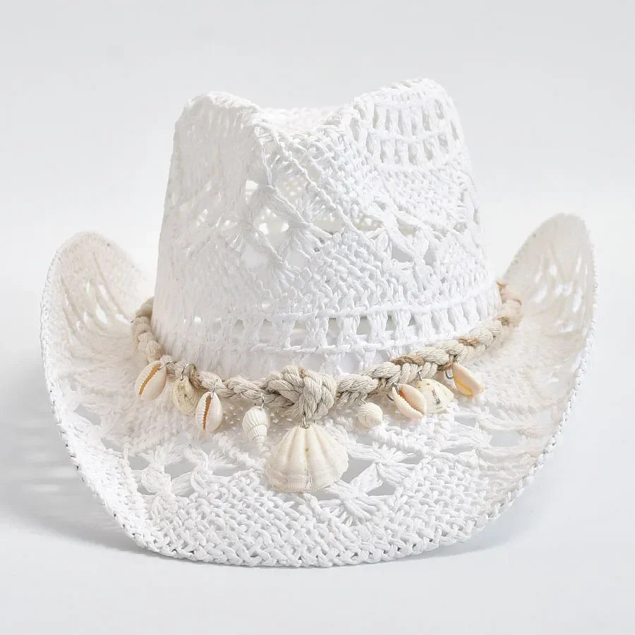 Velouré Woven Straw - Hat CASA LARO