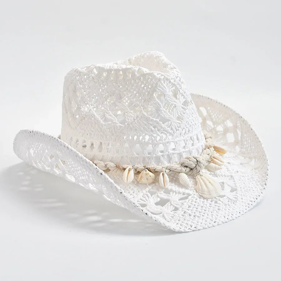 Velouré Woven Straw - Hat CASA LARO