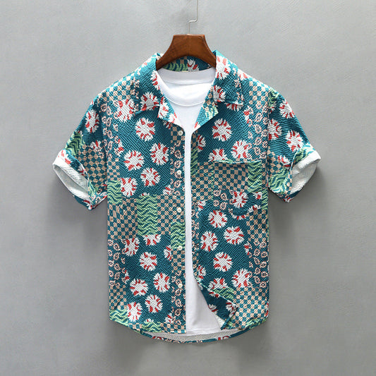 Verona Vivid Print - Shirt CASA LARO MEN
