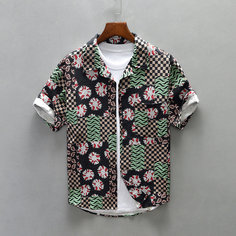 Verona Vivid Print - Shirt CASA LARO MEN