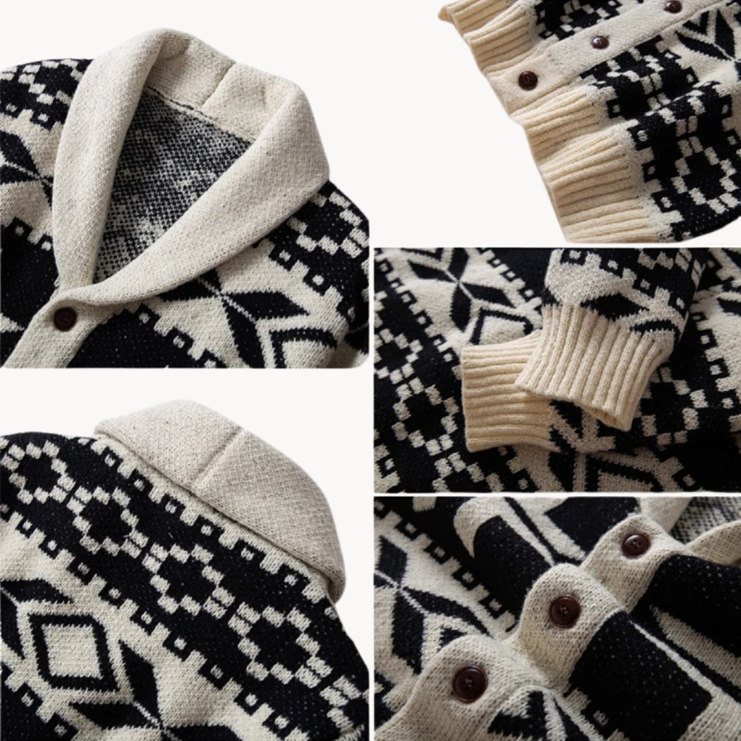 Vesper Knitted - Cardigan CASA LARO MEN