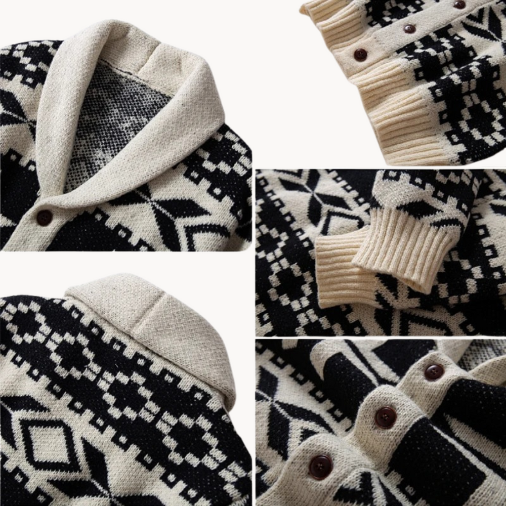 Vesper Knitted - Cardigan CASA LARO MEN