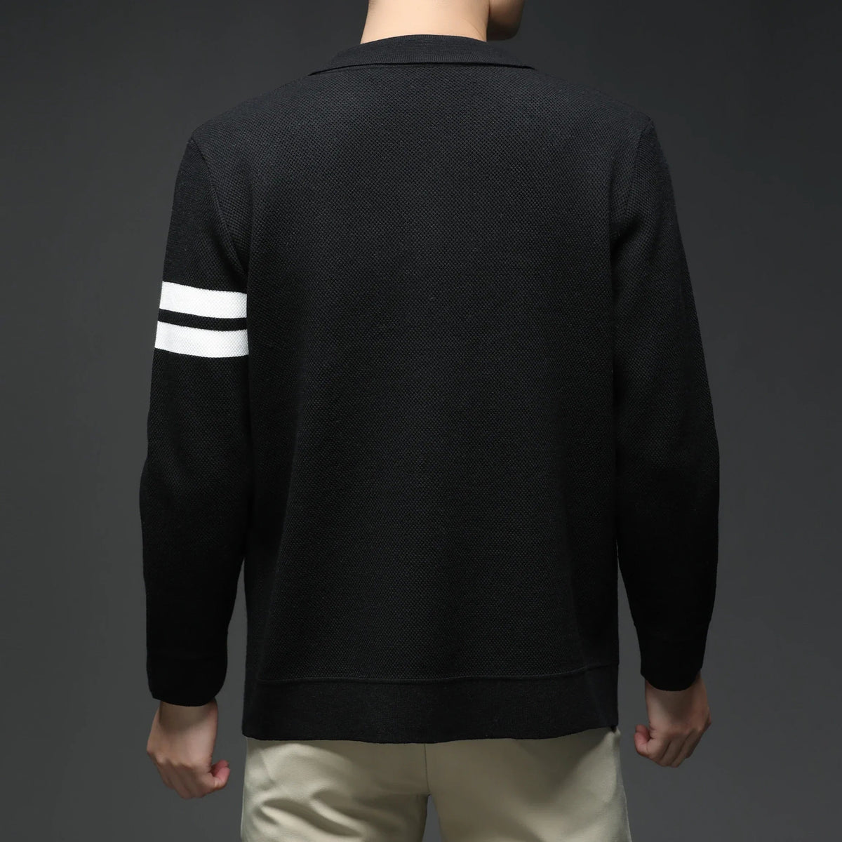 Vienna Striped Knit - Cardigan CASA LARO MEN