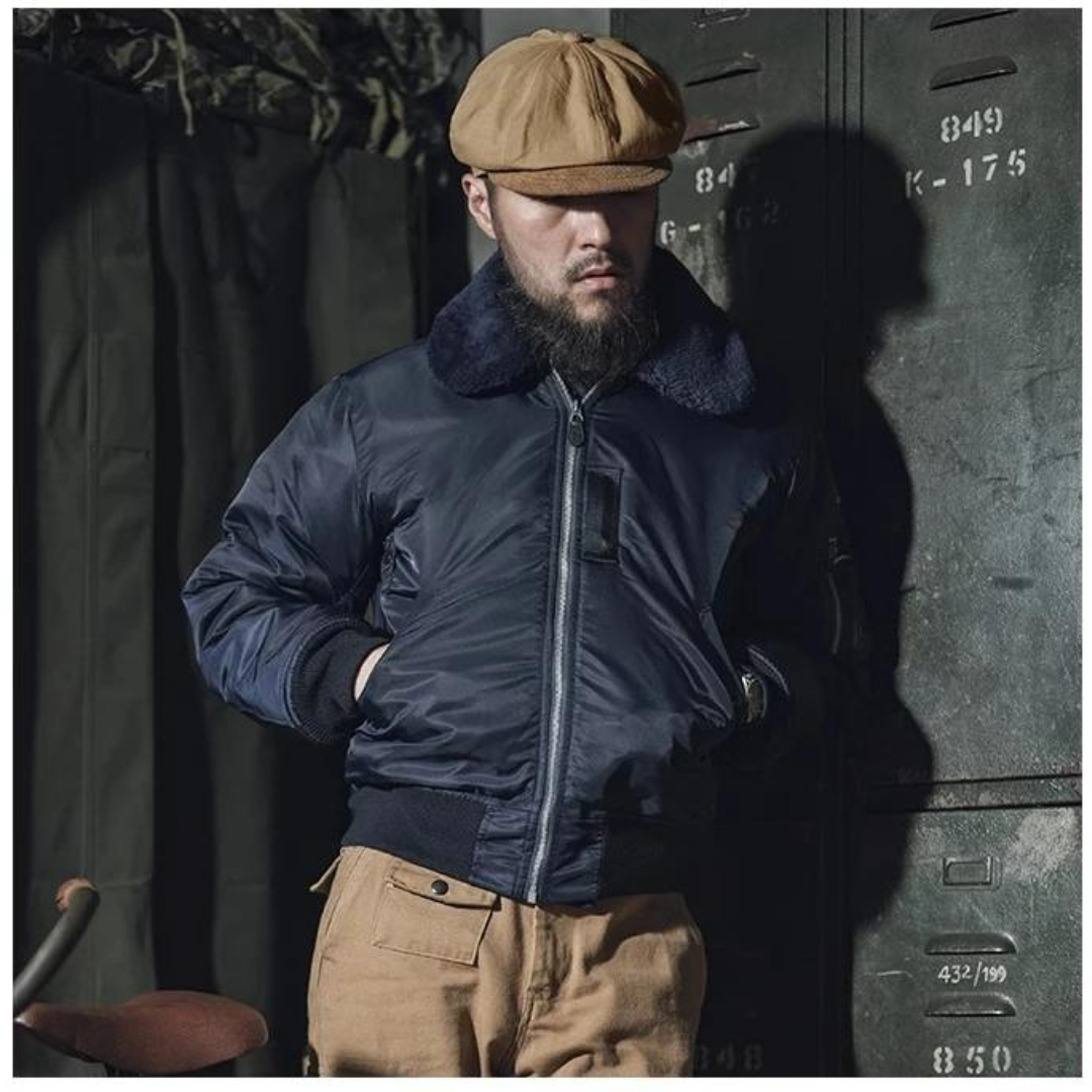 Vintage 1950s Biker - Cap CASA LARO MEN