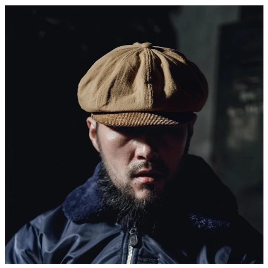 Vintage 1950s Biker - Cap CASA LARO MEN