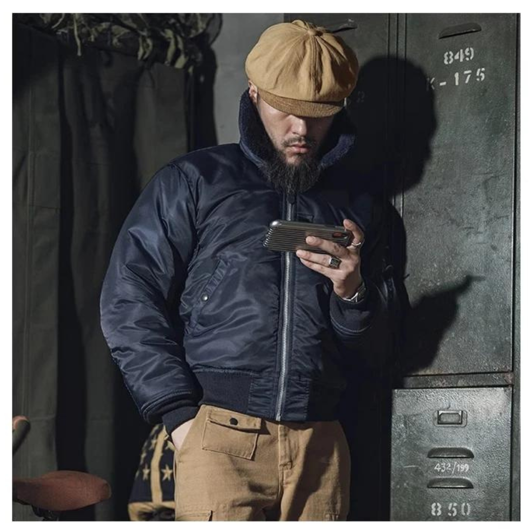 Vintage 1950s Biker - Cap CASA LARO MEN