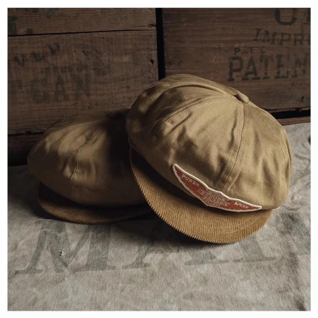 Vintage 1950s Biker - Cap CASA LARO MEN