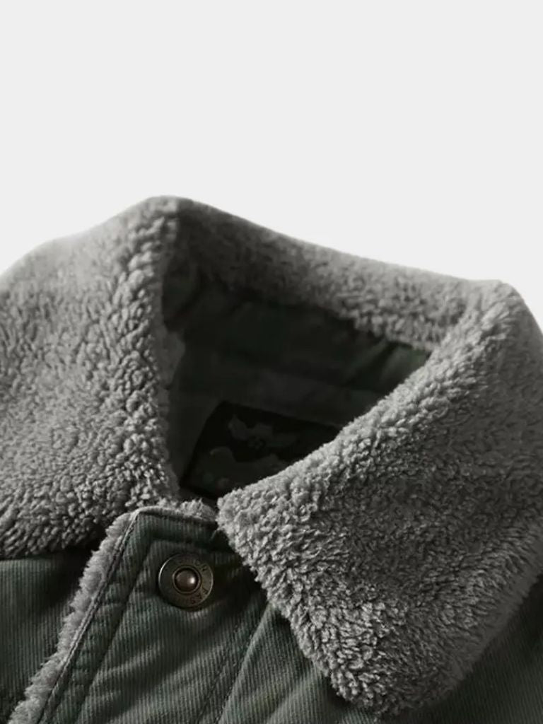 Vintage Military Aviator Jacket - Casa  Laro CASA LARO