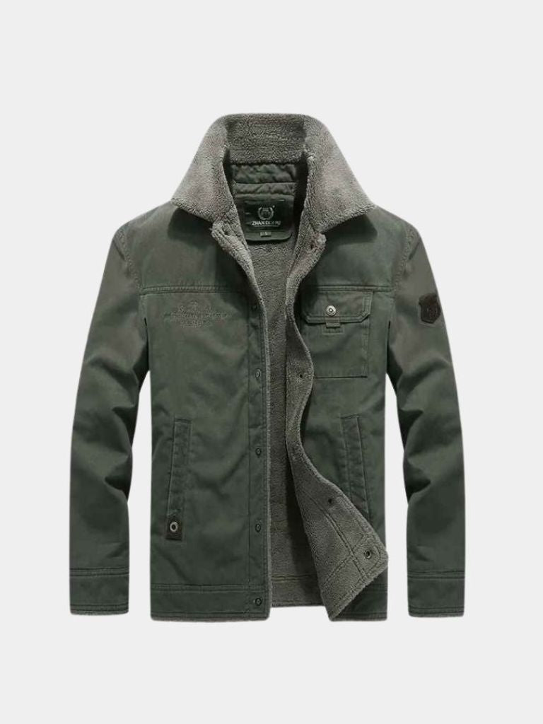 Vintage Military Aviator Jacket - Casa  Laro CASA LARO