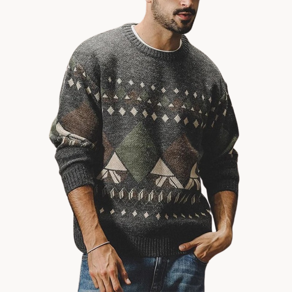 Vintage Ribbed Knit - Sweater CASA LARO MEN