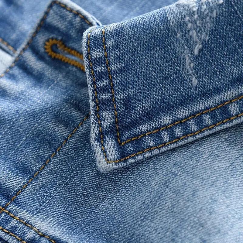 Vintage Washed Blue Denim - Jacket CASA LARO