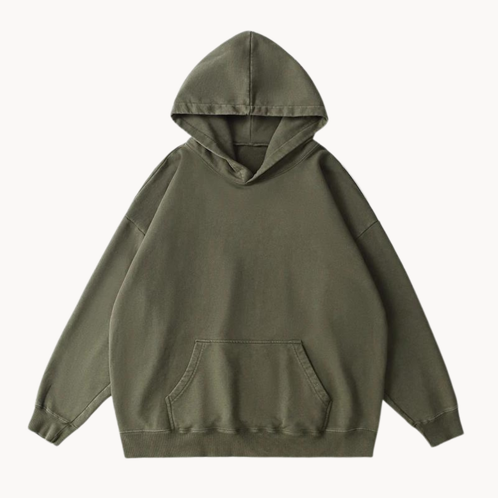 Vintage Washed Cotton - Hoodie CASA LARO MEN