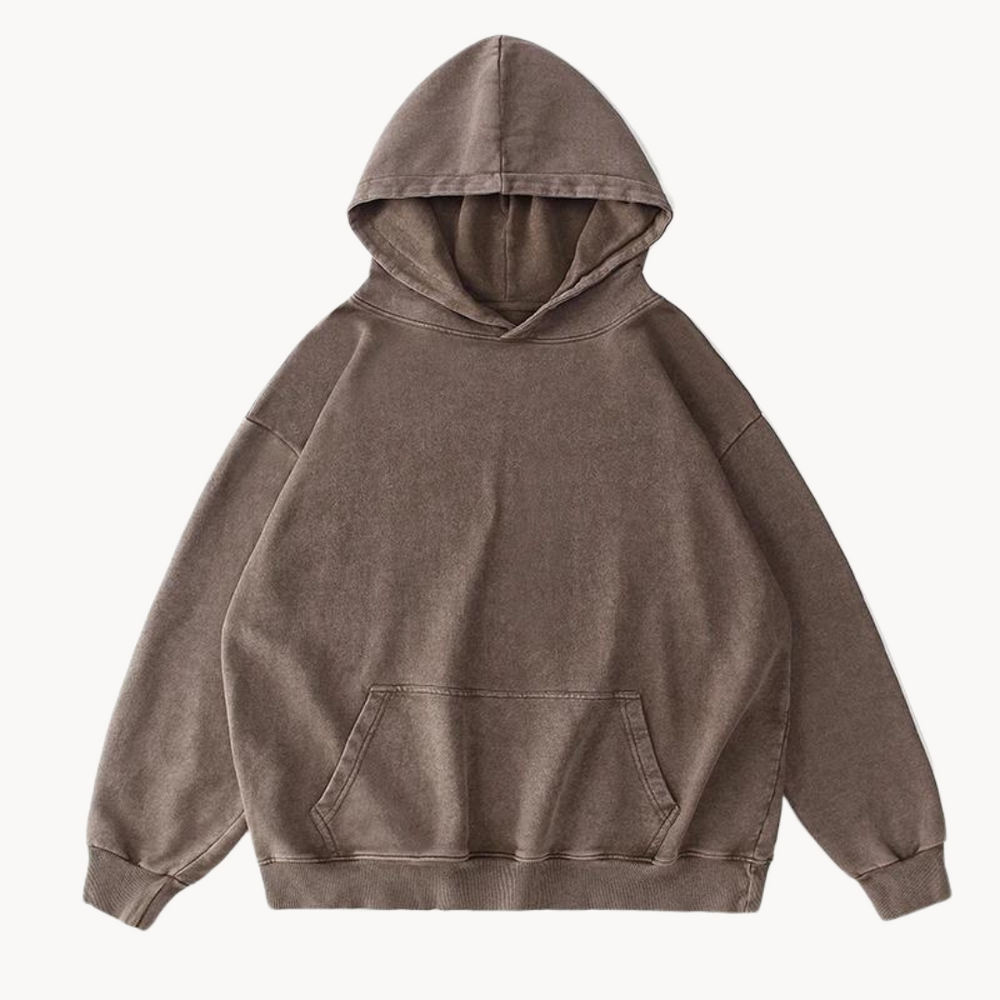 Vintage Washed Cotton - Hoodie CASA LARO MEN