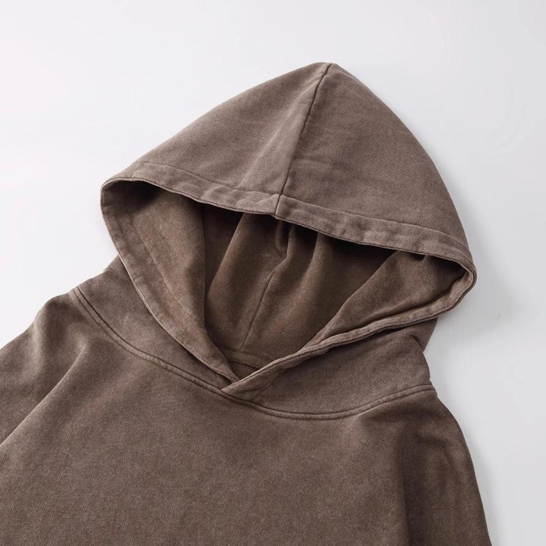 Vintage Washed Cotton - Hoodie CASA LARO MEN