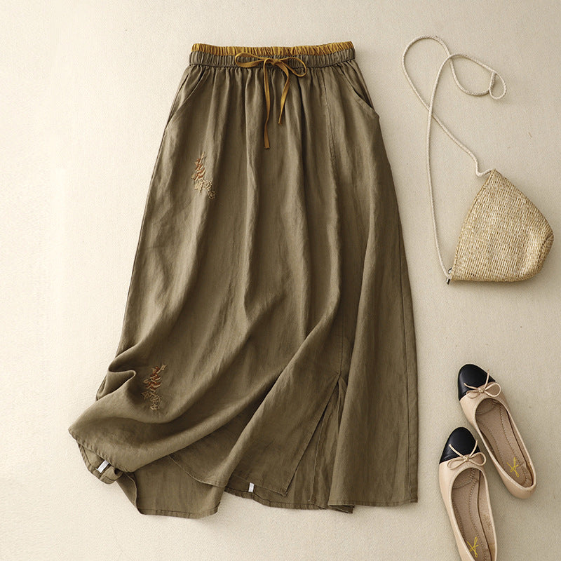 Vittoria Linen - Skirt CASA LARO