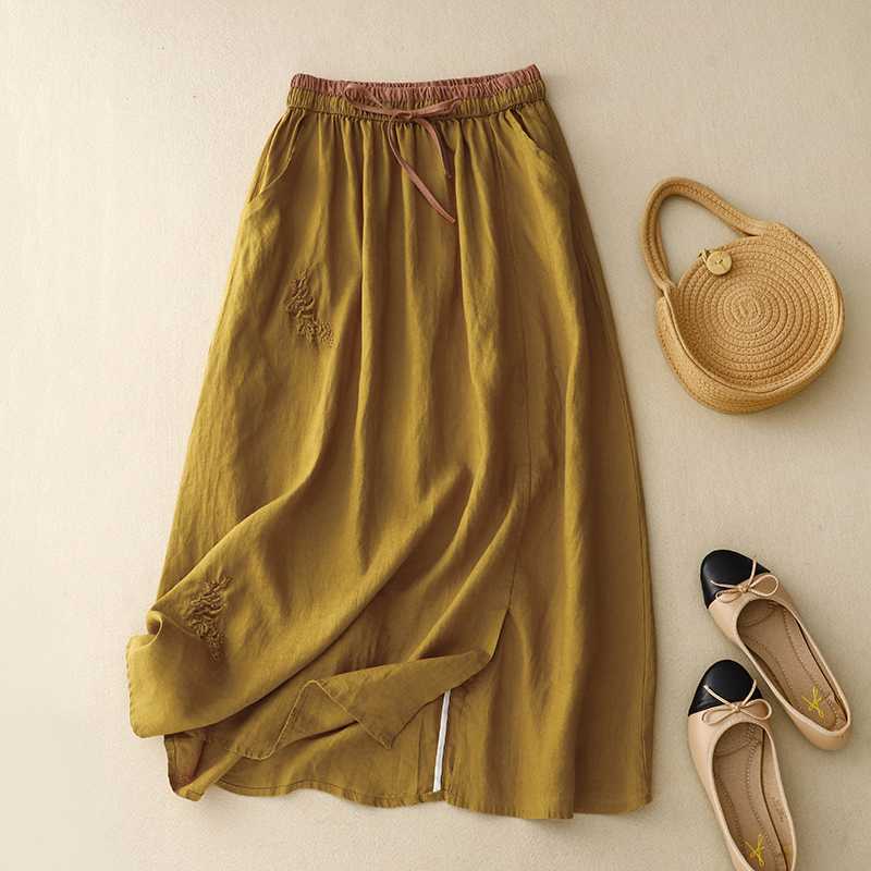 Vittoria Linen - Skirt CASA LARO