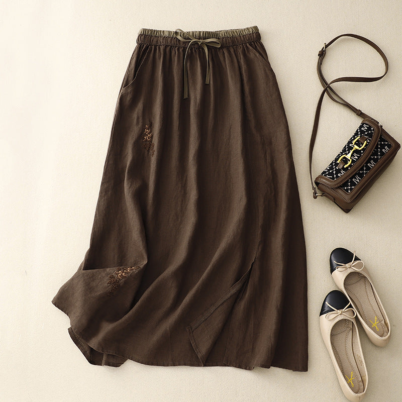 Vittoria Linen - Skirt CASA LARO