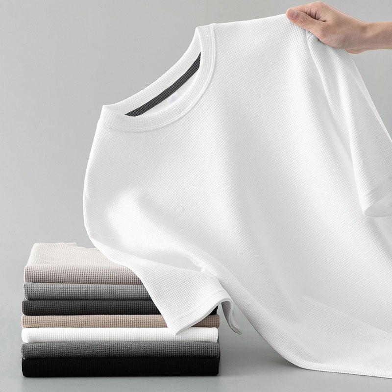 Waffle Knit Short Sleeve - T-Shirt CASA LARO MEN