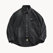 Washed Indigo Denim Western - Shirt CASA LARO