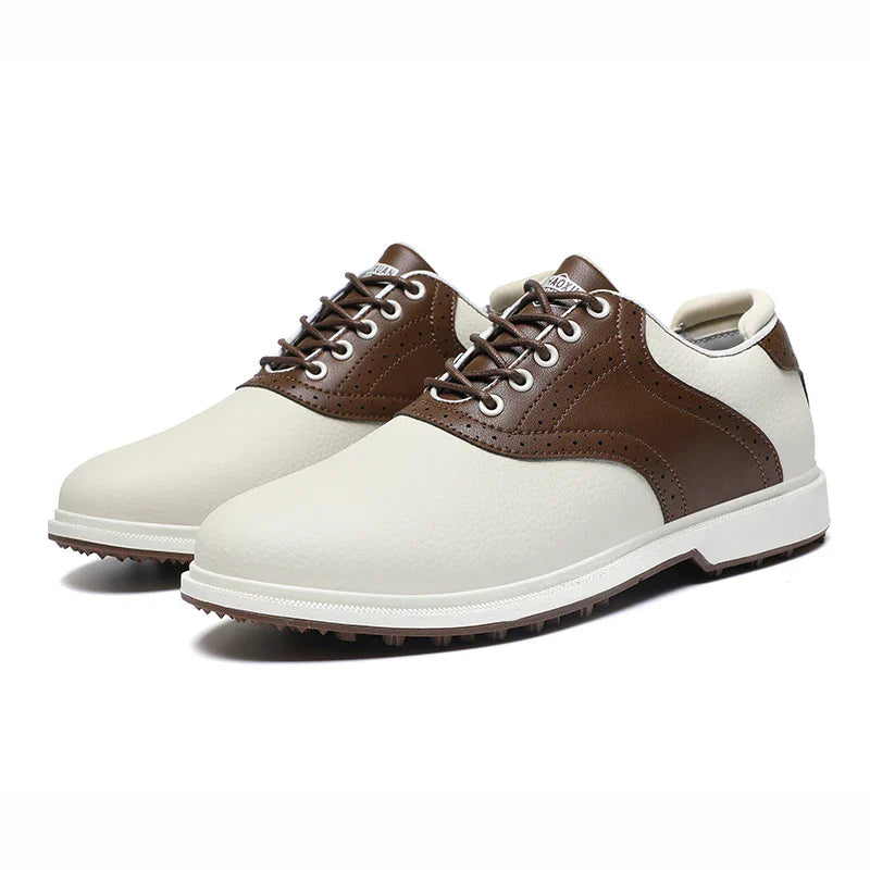 Waterproof Leather Spikeless - Golf Shoes CASA LARO MEN