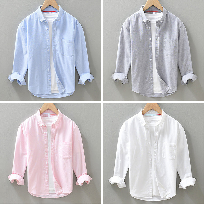 Weekender Cotton Button-Down - Shirt CASA LARO MEN