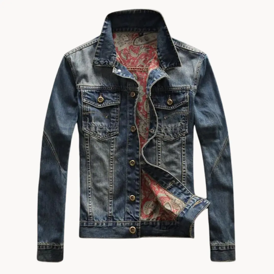 Wenzel Indigo Denim Trucker - Jacket CASA LARO