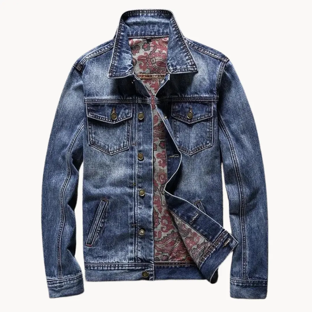 Wenzel Indigo Denim Trucker - Jacket CASA LARO