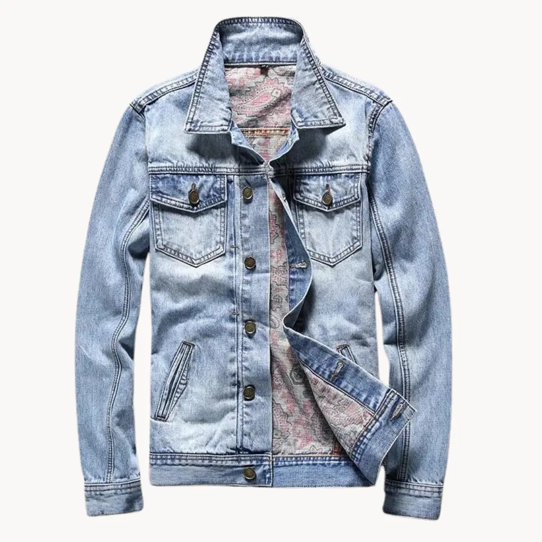 Wenzel Indigo Denim Trucker - Jacket CASA LARO