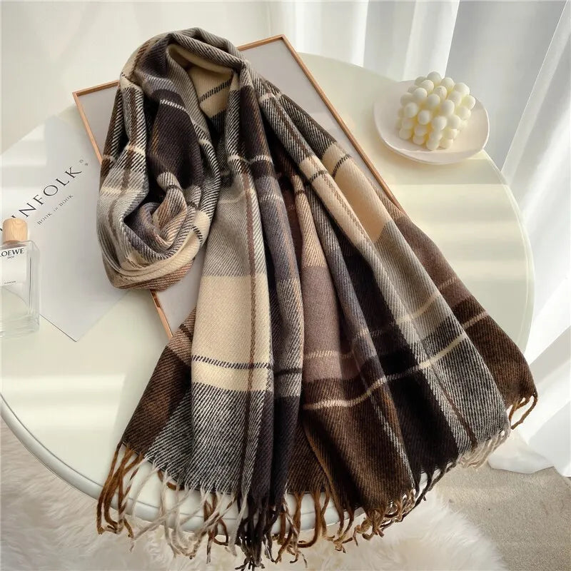 Whisper Plaid - Scarf CASA LARO