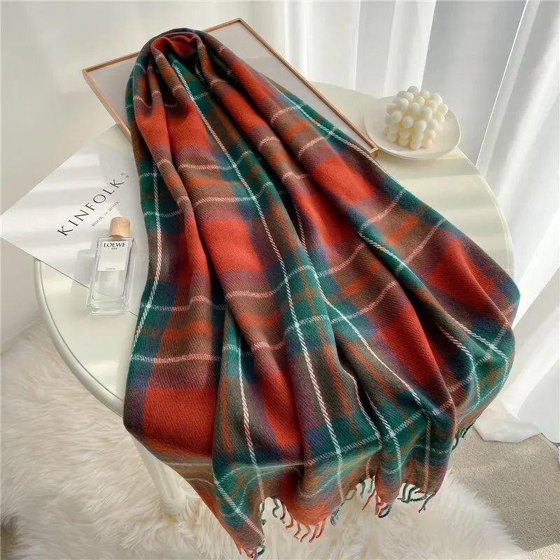 Whisper Plaid - Scarf CASA LARO