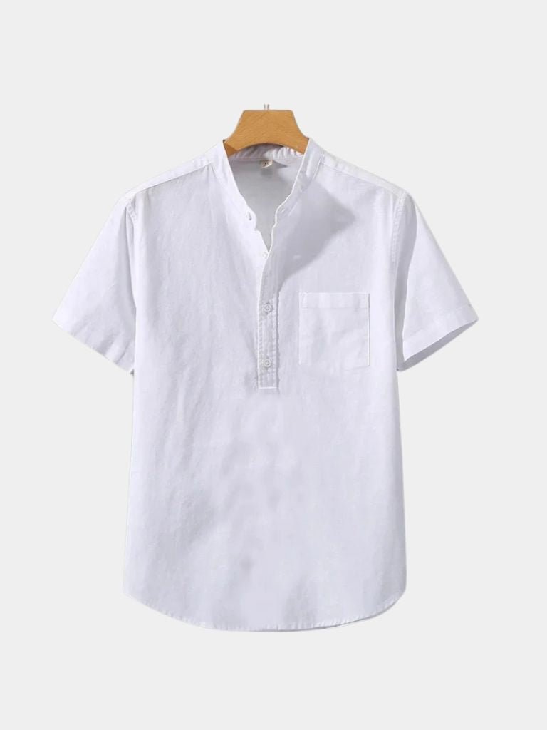 White Wellspring Linen T-Shirt – Casa  Laro CASA LARO