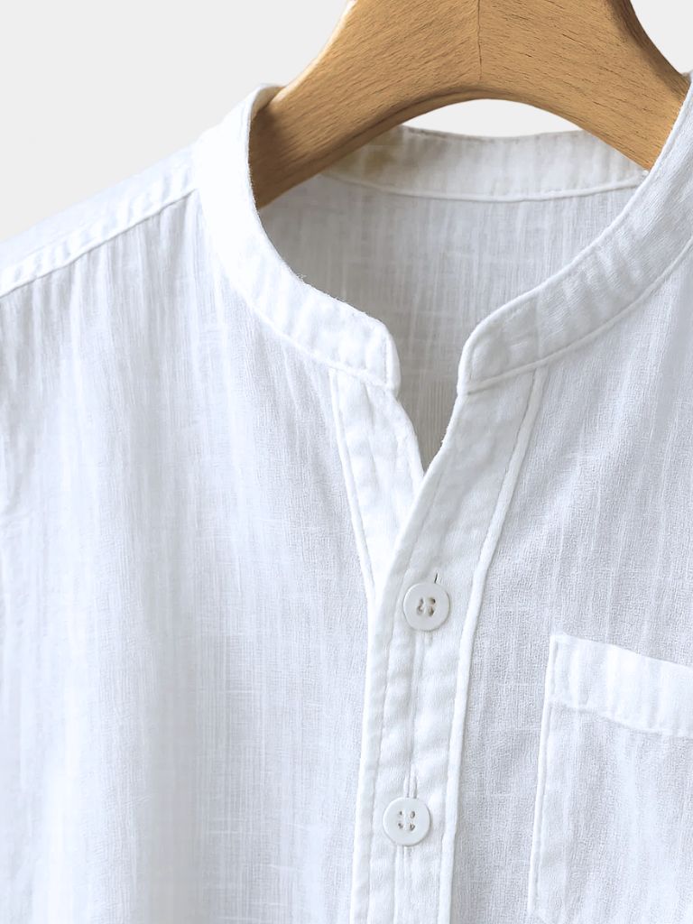 White Wellspring Linen T-Shirt – Casa  Laro CASA LARO